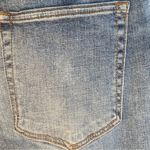 Gap 1969 Mens Slim Denim Jeans Raw Hem with Washwell Size 32X32 - Picture 12 of 16